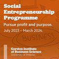 Apply for the Social Entrepreneurship Programme to drive sustainable business change