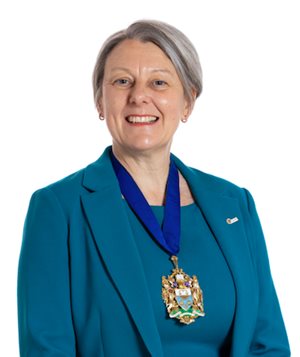 Sarah Ghosh, FCMA, CGMA, CIMA president and co-chair of the Association of International Certified Professional Accountants, representing AICPA & CIMA