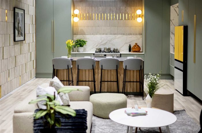 Zwelibanzi Nzuza's winnng design in the 2022 Bespoke Home Challenge