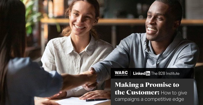 Image supplied. Key findings of the whitepaper, Making a Promise to the Customer: How to give campaigns a competitive edge was presented at Cannes Lions