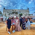 Image supplied. Kabelo Moshapalo, chief creative officer Ogilvy and fellow Cannes visitors