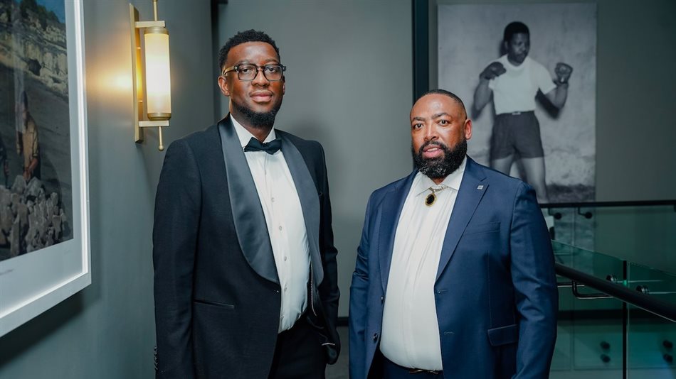 Lerumo Maisela (left) and Tshepo Matsepe (right), founders of Kena Outdoor