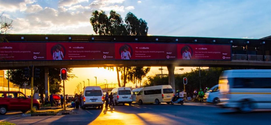 One of our notable sites at Bara Taxi Rank at the biggest hospital in Africa, Chris Hani Baragwanath in Soweto