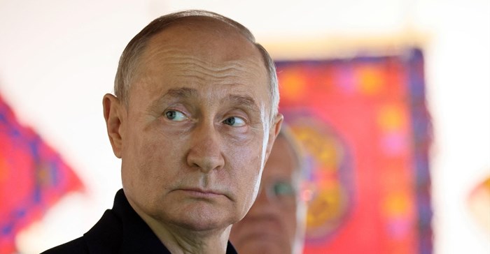 Source: Reuters. Russian President Vladimir Putin visits Naryn-Kala fortress in Derbent in the southern region of Dagestan, Russia, 28 June 2023.