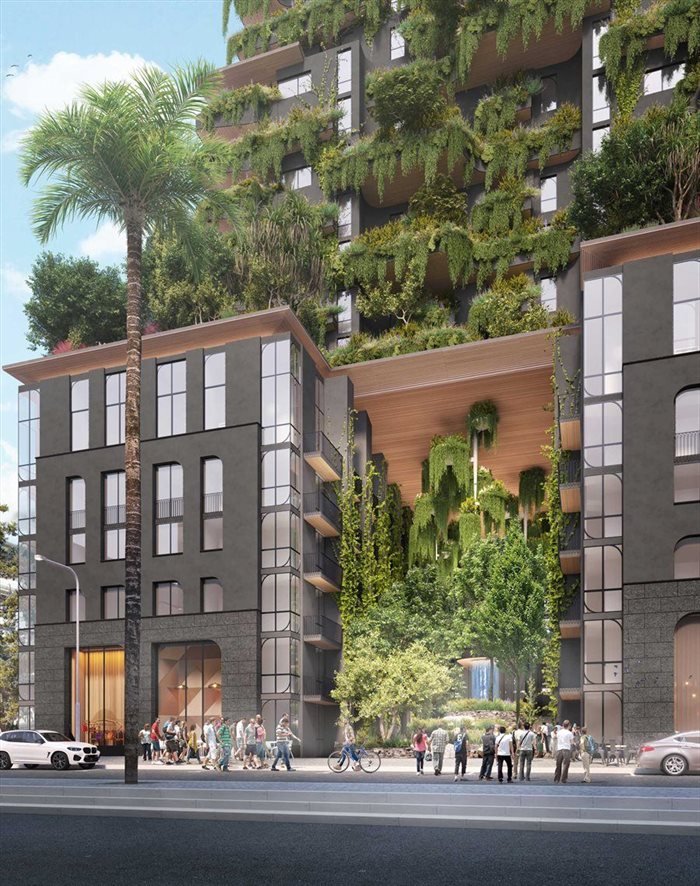 The Fynbos will include a plant-based restaurant, tearoom, botanical bar and organic vegetable market. Source: Supplied