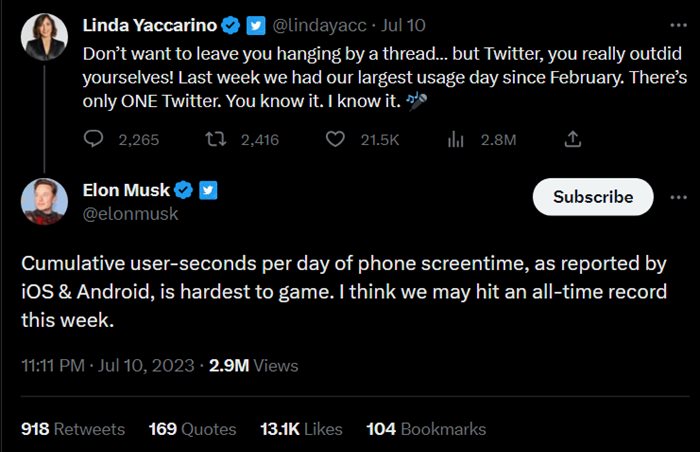 Threads dethrones ChatGPT as fastest consumer app to 100 million