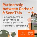 Carbon1 and SeenThis announce partnership to revolutionise digital advertising in South Africa