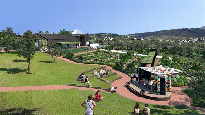 Strict landscaping protocols at Newinbosch direct the use of indigenous and endemic species only. Source: Supplied