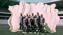 Adidas, Orlando Pirates and Thebe Magugu have released a new design. Source: Supplied.