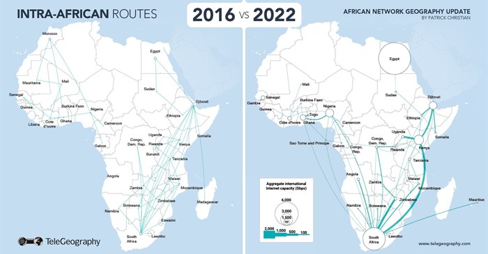 Intra-Africa route growth. Source: Supplied