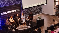 Image supplied. The first Bookmarks Finalists' Showcase feature panlists (l to r:) Executive creative director at Ogilvy South Africa - Alex Goldberg, EssenceMediacom SA social media director- Luzuko Tena, head of group digital communications at Sasol - MJ Khan and senior manager: digital at SuperSport - Rikashni Rangasamy