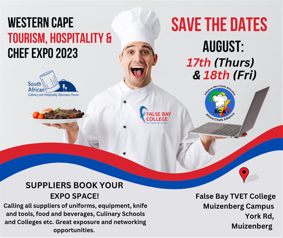 Western Cape Tourism, Hospitality and Chef Expo 2023
