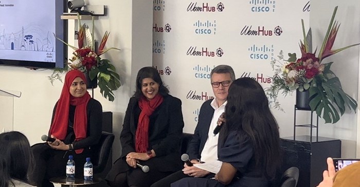 Cisco will bring EDGE Centres into WomHub incubation spaces. Source: x.com