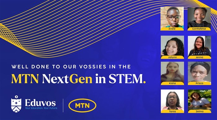 Eduvos female students taking part in MTN NextGen Stem Programme