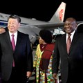 Source: Reuters. South Africa hosted China's Xi Jinping, the leading proponent of enlarging Brics, for a state visit on Tuesday morning (22 August). He is due to attend the Brics Summit this week along with top leaders Brazilian President Luiz Inacio, Lula da Silva and Indian Prime Minister Narendra Modi. He is seen here with President Cyril Ramaphosa.