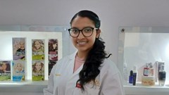 Sabrina Khoosal, hair development scientist in the research and innovation department at L’Oréal South Africa