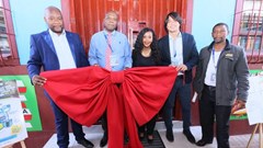 Supplied image: Tubs2Classrooms - Nageng Primary School Library Launch