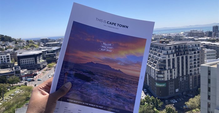 The magazine was launched on Wednesday. Source: Karabo Ledwaba.