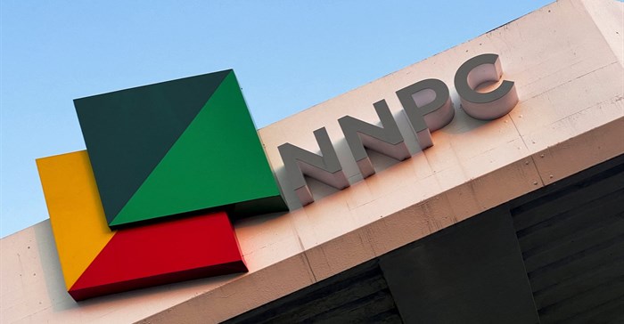 The new logo of the privatised Nigeria oil company is seen at the NNPC Mega Gas Station in Abuja, Nigeria. Source: Reuters/Afolabi Sotunde