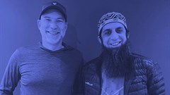 Gustav Praekelt and Dawood Patel. Source: Supplied