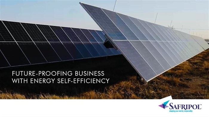 Safripol's 10-Megawatt Sasolburg renewable energy plant shows sustainability is good for business