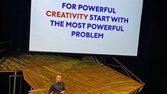 Image: Terry Levin. CEO of Publicis Conseil, Marco Venturelli encourages agencies to partner with client brands to help identify problems and work toward impact solutions