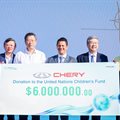 Chery, Unicef announce $6m partnership in support of global education programmes