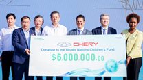 Chery, Unicef announce $6m partnership in support of global education programmes