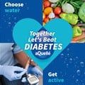 Join aQuellé in the cause for diabetes - Let's beat diabetes, together