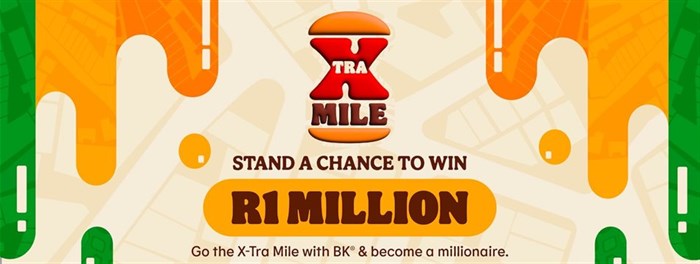 Burger King is going the X-Tra Mile to give away X-Traordinary prizes