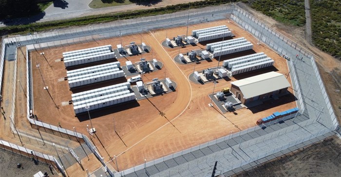 Eskom's Hex battery energy storage system is the biggest in Africa. Source: Eskom