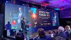 Philly Mapulane, Deputy Minister of Communications and Digital Technologies addresses the audience. Source: Lindsey Schutters