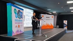 Malcolm Weaich presented his research at the awards.