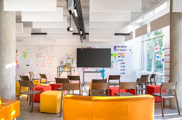 Collaboration by design, Part 1: The role of spaces in teaching and learning design-led thinking