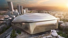 Architect render of the Santiago Bernabéu. Source: GMP Architecten