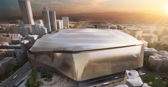 Architect render of the Santiago Bernabéu. Source: GMP Architecten