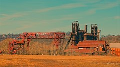 A steel blast furnace. Source: Foresaken Films/Unsplash