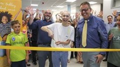 Specialist team celebrates opening of dedicated unit to fight cancer in young people