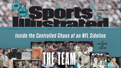 The December 2023 cover of Sports Illustrated magazine, published by The Arena Group Holdings.