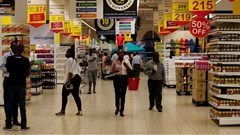 File photo: Customers walk inside the Carrefour hypermarket at the Two Rivers Shopping Mall in Nairobi, Kenya, 8 April 2019. Reuters/Thomas Mukoya