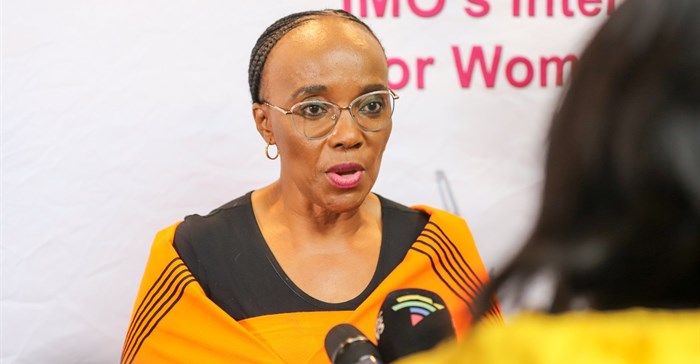 Transport Minister Sindisiwe Chikunga