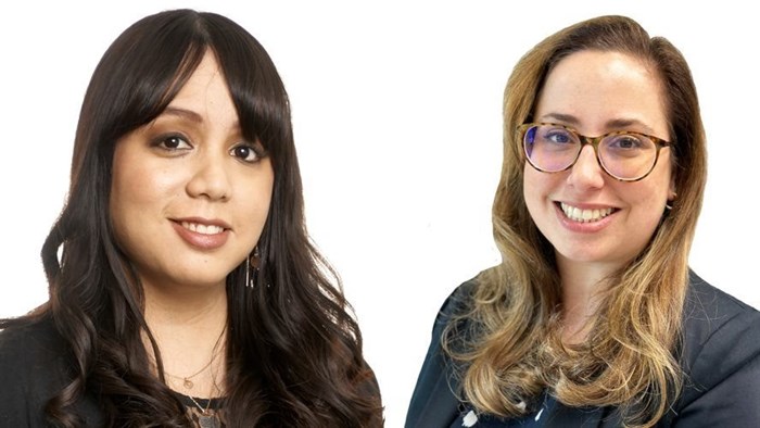 Aalia Manie and Claire Bestbier