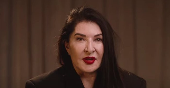Marina Abramovic is launching a brand. Source: YouTube.
