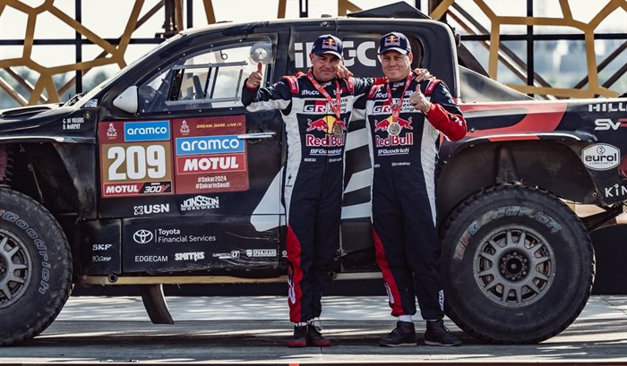 Giniel de Villiers set new Dakar records