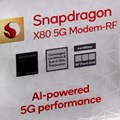 Qualcomm unveiled the Snapdragon X80 modem atyMWC in Barcelona.