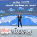 Bruno Zhang unveils the Global Leap Program by Cloud Native Elite Club (CNEC). Source: Supplied