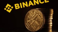 Binance logo is seen in this illustration. Source: Reuters/Dado Ruvic