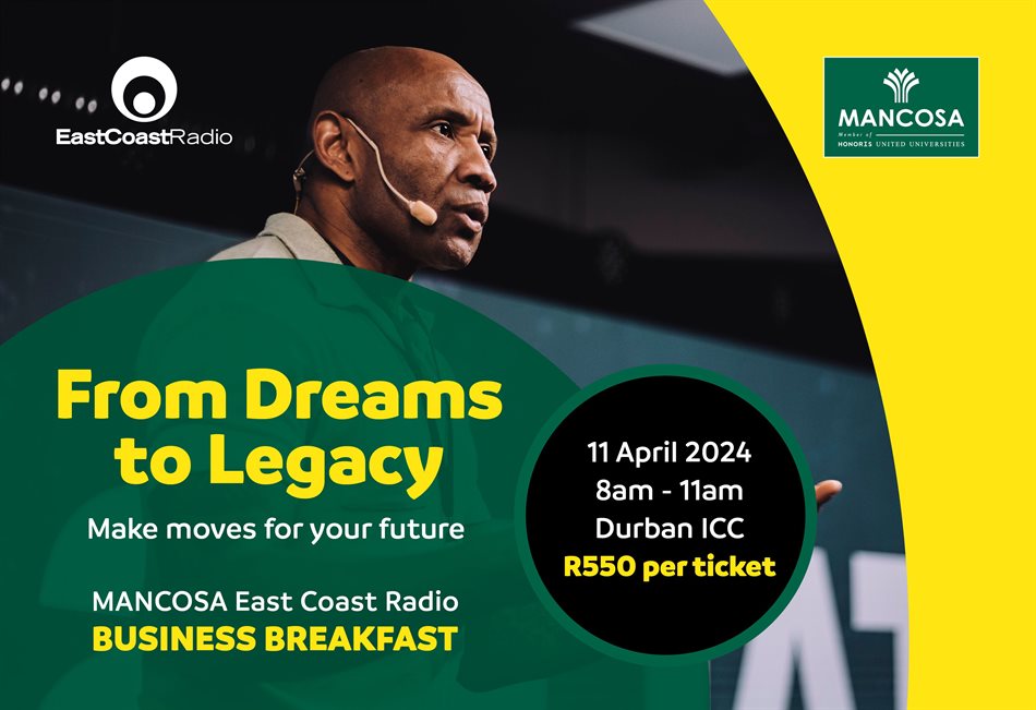 Make moves for your future at the Mancosa East Coast Radio Business Breakfast