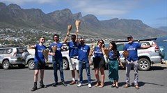 The Cellusys team: (from left) Dan Fletcher, Scott Fairnington, Chris Daly, Iyad Al-Shihabi, Rebecca Parkin, Luanna Sena and Nick Redmayne