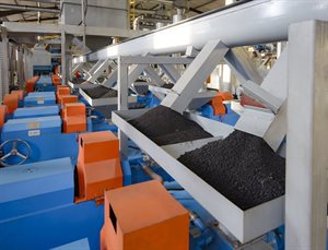 Mathe Group rubber crumb processing plant